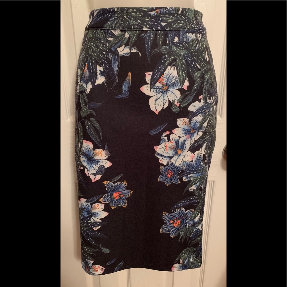 Zara trafaluc floral skirt